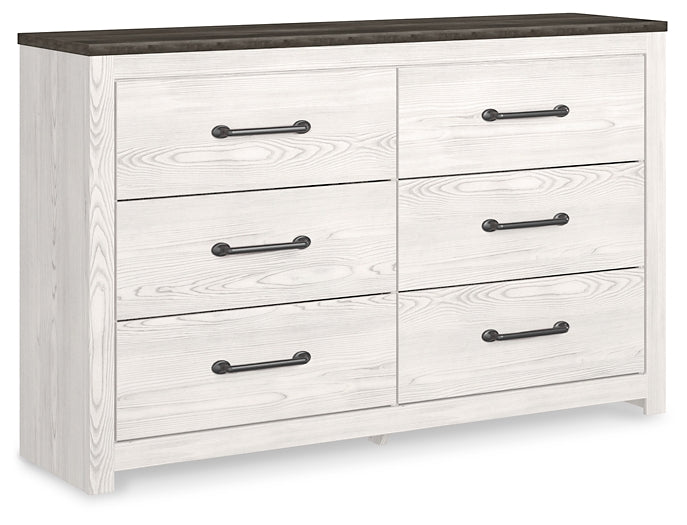 Gerridan Full Panel Bed with Dresser Huntsville Furniture Outlet