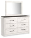 Gerridan Full Panel Bed with Mirrored Dresser, Chest and 2 Nightstands Huntsville Furniture Outlet