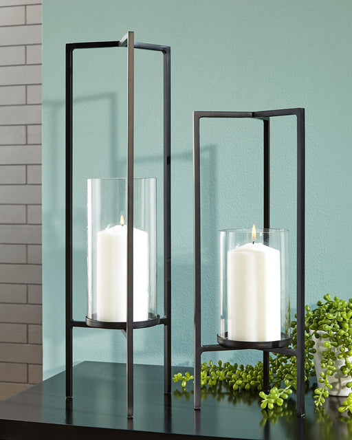 Ginette Candle Holder Set (2/CN) Huntsville Furniture Outlet