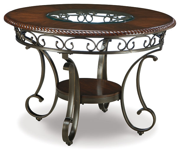 Glambrey Dining Table and 4 Chairs Huntsville Furniture Outlet