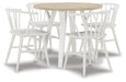 Grannen Dining Table and 4 Chairs Huntsville Furniture Outlet