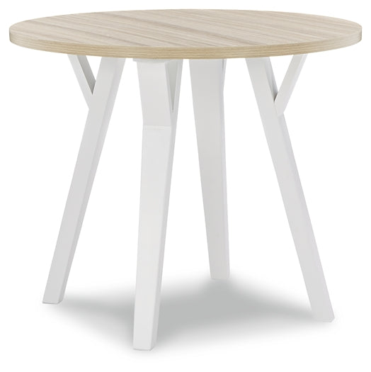 Grannen Round Dining Table Huntsville Furniture Outlet