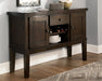 Haddigan Dining Room Server Huntsville Furniture Outlet