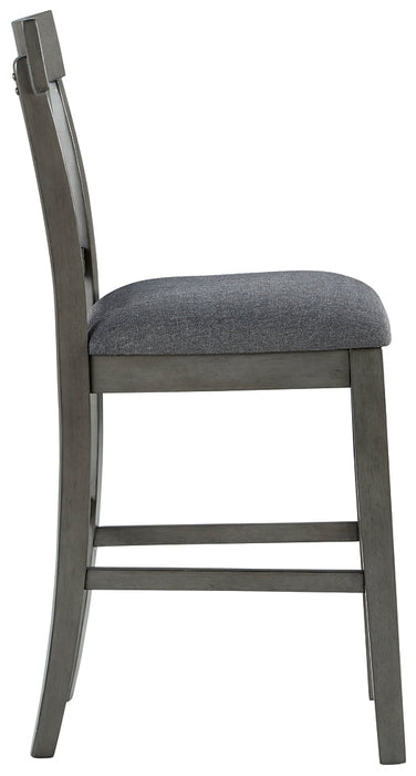 Hallanden Upholstered Barstool (2/CN) Huntsville Furniture Outlet