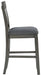 Hallanden Upholstered Barstool (2/CN) Huntsville Furniture Outlet