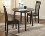 Hammis Dining Table and 2 Chairs Huntsville Furniture Outlet