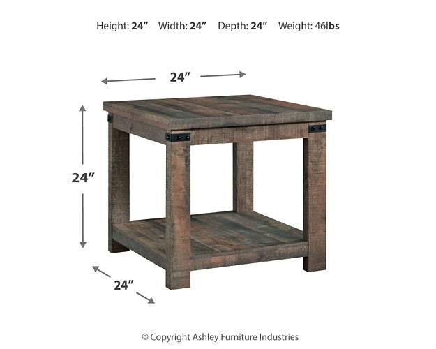 Hollum Coffee Table with 1 End Table Huntsville Furniture Outlet