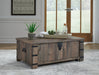 Hollum Coffee Table with 2 End Tables Huntsville Furniture Outlet