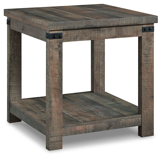 Hollum Coffee Table with 2 End Tables Huntsville Furniture Outlet