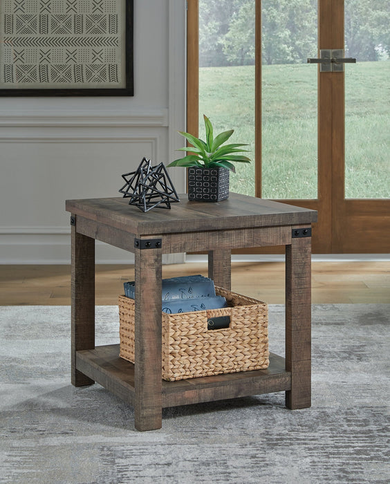 Hollum Coffee Table with 2 End Tables Huntsville Furniture Outlet