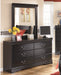 Huey Vineyard Dresser and Mirror Huntsville Furniture Outlet