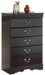 Huey Vineyard Five Drawer Chest Huntsville Furniture Outlet