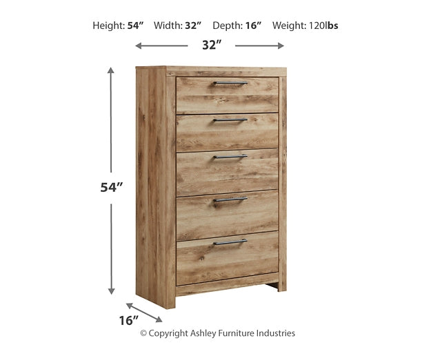 Hyanna Five Drawer Chest Huntsville Furniture Outlet