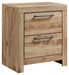 Hyanna Two Drawer Night Stand Huntsville Furniture Outlet