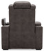 HyllMont PWR Recliner/ADJ Headrest Huntsville Furniture Outlet