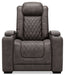 HyllMont PWR Recliner/ADJ Headrest Huntsville Furniture Outlet