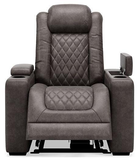 HyllMont PWR Recliner/ADJ Headrest Huntsville Furniture Outlet