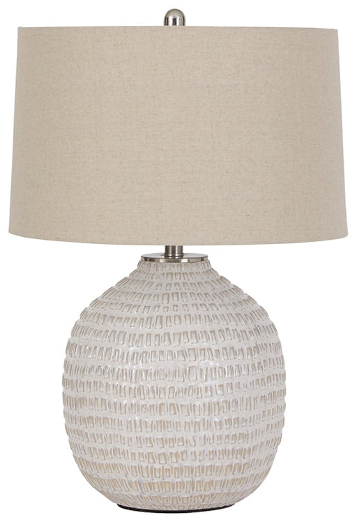 Jamon Ceramic Table Lamp (1/CN) Huntsville Furniture Outlet