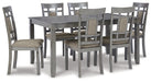 Jayemyer RECT DRM Table Set (7/CN) Huntsville Furniture Outlet