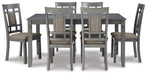 Jayemyer RECT DRM Table Set (7/CN) Huntsville Furniture Outlet