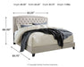 Jerary Queen Upholstered Bed Huntsville Furniture Outlet