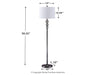 Joaquin Crystal Floor Lamp (1/CN) Huntsville Furniture Outlet