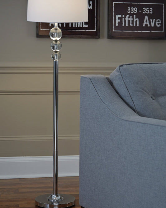 Joaquin Crystal Floor Lamp (1/CN) Huntsville Furniture Outlet