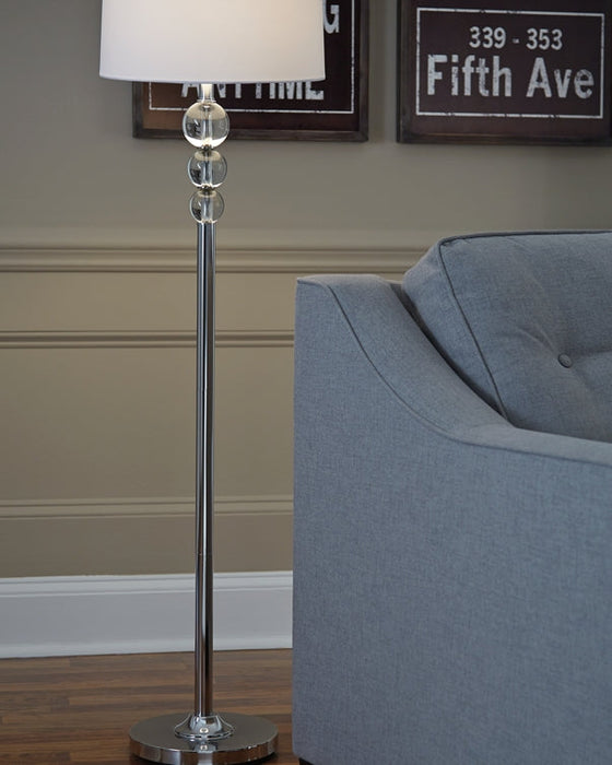 Joaquin Crystal Floor Lamp (1/CN) Huntsville Furniture Outlet