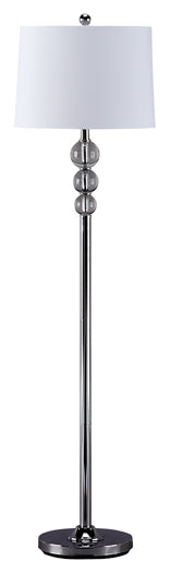 Joaquin Crystal Floor Lamp (1/CN) Huntsville Furniture Outlet