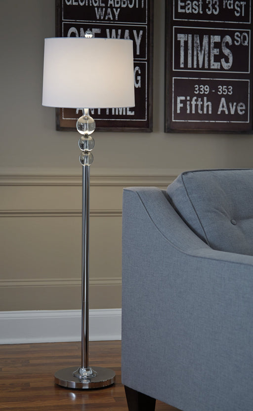 Joaquin Crystal Floor Lamp (1/CN) Huntsville Furniture Outlet