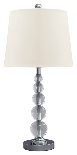 Joaquin Crystal Table Lamp (2/CN) Huntsville Furniture Outlet