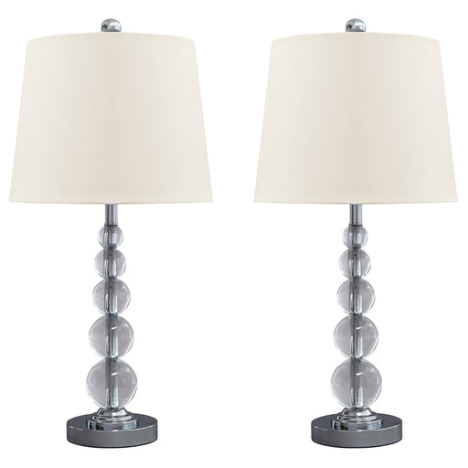 Joaquin Crystal Table Lamp (2/CN) Huntsville Furniture Outlet