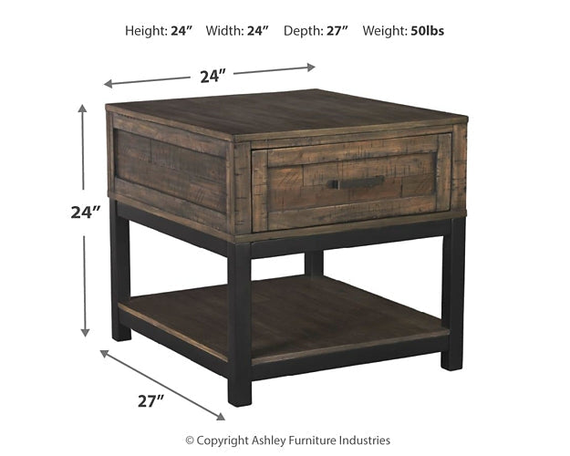 Johurst Coffee Table with 1 End Table Huntsville Furniture Outlet