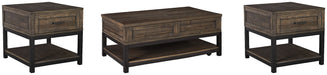 Johurst Coffee Table with 2 End Tables Huntsville Furniture Outlet