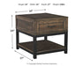 Johurst Rectangular End Table Huntsville Furniture Outlet