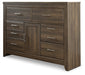 Juararo California King Panel Bed with Dresser Huntsville Furniture Outlet