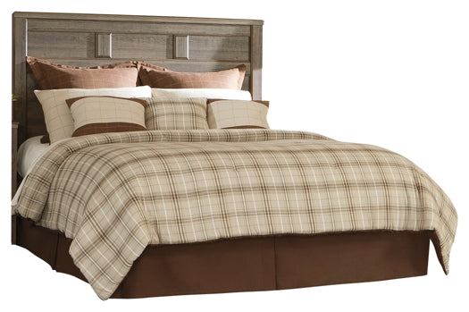 Juararo California King Panel Bed with Dresser Huntsville Furniture Outlet