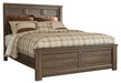 Juararo California King Poster Bed with Dresser Huntsville Furniture Outlet