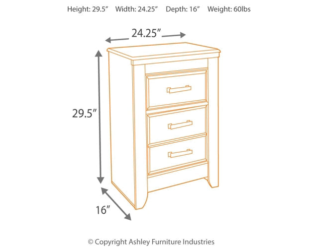 Juararo California King Poster Bed with Mirrored Dresser, Chest and Nightstand Huntsville Furniture Outlet