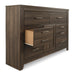 Juararo Dresser and Mirror Huntsville Furniture Outlet