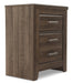 Juararo Queen Panel Bed with Mirrored Dresser, Chest and 2 Nightstands Huntsville Furniture Outlet