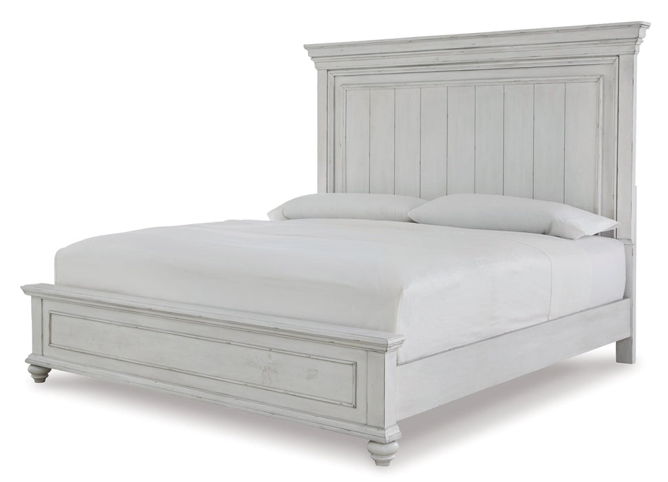 Kanwyn King Panel Bed with Dresser Huntsville Furniture Outlet