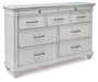 Kanwyn Queen Panel Bed with Dresser Huntsville Furniture Outlet