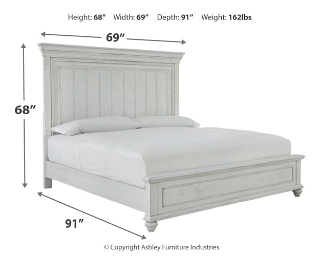 Kanwyn Queen Panel Bed with Dresser Huntsville Furniture Outlet