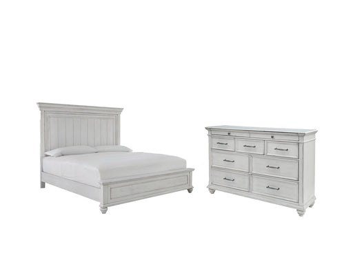 Kanwyn Queen Panel Bed with Dresser Huntsville Furniture Outlet