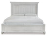 Kanwyn Queen Panel Bed with Storage with Dresser Huntsville Furniture Outlet