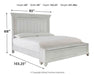 Kanwyn Queen Panel Bed with Storage with Dresser Huntsville Furniture Outlet