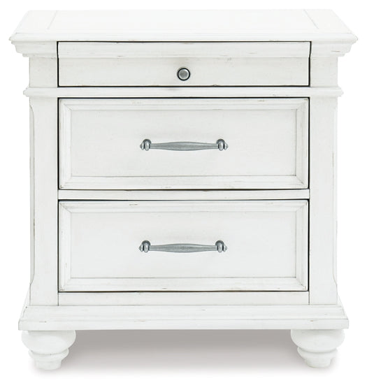 Kanwyn Three Drawer Night Stand Huntsville Furniture Outlet