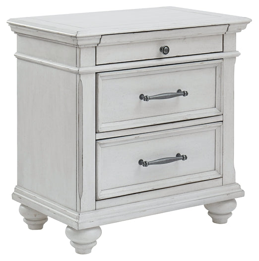 Kanwyn Three Drawer Night Stand Huntsville Furniture Outlet