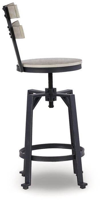 Karisslyn Swivel Barstool (2/CN) Huntsville Furniture Outlet